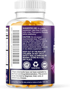 Probiotic Gummies - 6 Premium Probiotic Strains - Daily Gut Health Pro Biotic Gummy Supplement for Women, Men & Teens, Natural Digestive Health Support, “Good” Gut & Immune Support - 60 Gummies
