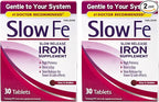Slow Fe Slow Release Iron Supplement, 30 Tablets (Pack of 2)