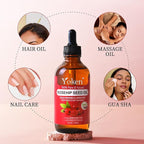 Yoken Rosehip Seed Oil for Face, 100% Pure and Natural Cold Pressed Unrefined Organic Rosehip Carrier Oil for Skin, Hair, Body & Nails - Lightweight, Fast-Absorbing (4 fl oz)