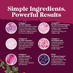 Advanced Multi Collagen Complex - Ageless Multi Collagen Peptides Supplements with Type 1 2 3 5 & X & Biotin for Hair, Skin and Nails Vitamins - Biotin Supplements for Women & Men - 90 Count