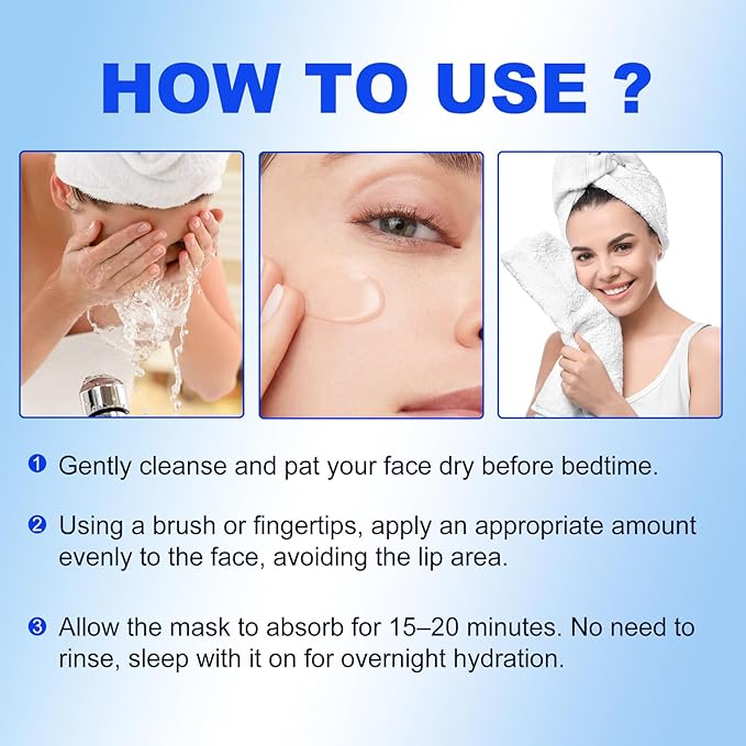 Pure Hyaluronic Acid Powder for Face & Joints, Dual Molecular Weight for Deep Hydration, Anti-Aging, DIY Serum Ingredient, 1 Scoop = 1 Bottle of Essence, 3.52 Oz