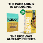Kaizen Mediterranean Protein Rice, 20g Protein, Low Carb (6g Net Carbs), Keto-Friendly, Gluten-Free, Made with Plant-Based Lupini Beans, High Fiber, 8 Ounce, Pack of 3