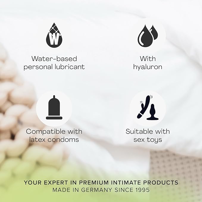 pjur med Hydro, Water-Based Premium Lubricate, Intimate Sex Lube for Men, Women & Couples - 100ml / 3.4 fl.oz