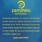 Zammex Premium Collagen Peptides Powder, Hydrolyzed Collagen Peptide, Support for Hair Skin Nails, Joints Health, Grass Fed, Non-GMO, Keto Friendly, Gluten-Free, Easy to Digest, 30 Servings