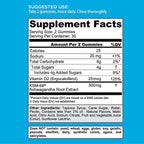 Goli Ashwagandha & Vitamin D Gummy - 300 Count - Mixed Berry, KSM-66, Vegan, Plant Based, Non-GMO, Gluten-Free & Gelatin Free Relax. Restore. Unwind, Pack of 5