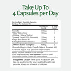 InflamEase, Day or Night Use - Gluten-Free, 60 Vegetarian Capsules (Packaging May Vary)