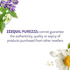 ZzzQuil Pure Zzzs Melatonin Gummies, Sleep Aid, Melatonin 2mg, with Chamomile & Lavender, Melatonin Sleep Gummies, Sleep Aids for Adults, Wildberry Vanilla Flavored, 48 Sleep Gummies