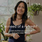 LOLA Cleansing Wipes - Feminine Wipes, Vaginal Wipes, pH Balance & Body Wipes for Women, 32 Count (Pack of 3)