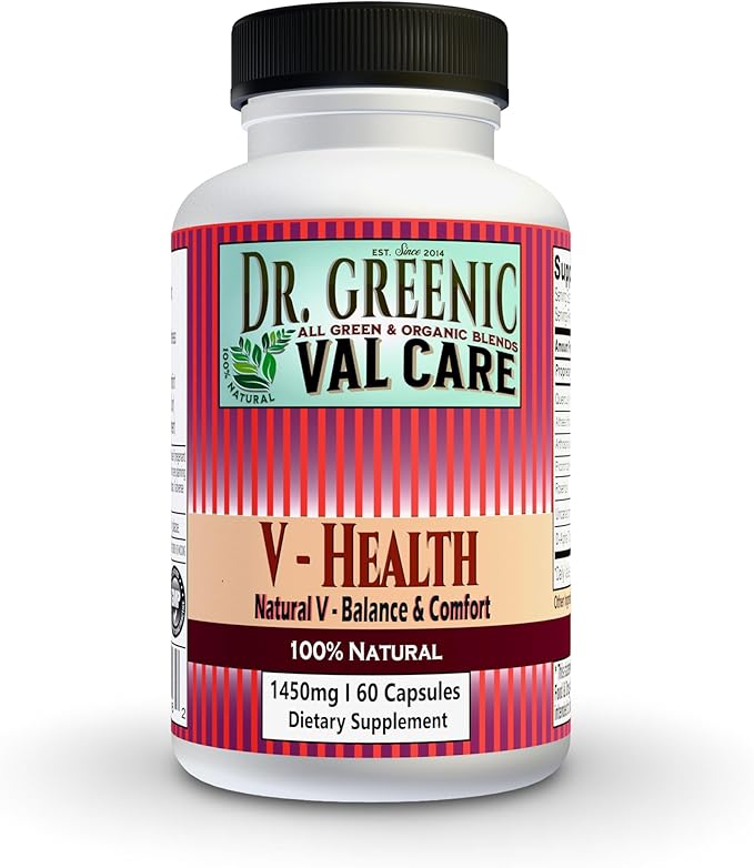 VAL Care Supplement 60 Capsules | V - Health | Natural V - Balance & Comfort | Female Yeast Infection Support