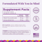 Barimelts Iron with Vitamin C, 90 Fast-Dissolving Tablets (1-Month Supply), Sugar-Free Bariatric Iron Supplement for Women, Natural Orange Flavor