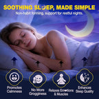 Glycine Gummies for Sleep, Glycine 3g Supplements with NAC, Magnesium Glycinate, L-Theanine, GABA, L Tryptophan, B6 for Relax, Nerve & Brain, Melatonin Free, Sugar Free, Vegan, Blueberry Flavor, 60 Ct