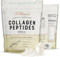 Live Conscious Collagen Peptides Powder - Vanilla Flavored Collagen Powder - Hair, Skin, Nail, & Joint Support - Type I & III Grass-Fed Collagen Supplements for Women and Men - 30 Servings - 13oz