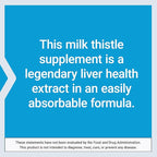 Life Extension Advanced Milk Thistle, Liver Health Supplement, Liver Detox, Cell Division, silymarin, silybin, bioavailable, Gluten Free, Non-GMO, 120 softgels