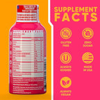 Vitamin Energy Immune+ Extra Strength Energy Shot Strawberry Twist 24 Pack, 260mg Natural Caffeine, B-Vitamins, Citicoline, Green Tea, Immunity & Focus Support, Zero Sugar, Gluten-Free 1.93 fl oz