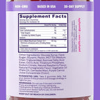 Menopause Memory Support Gummies | Improve Memory & Focus, Stay Alert, & Mentally Present | 30 Servings | Delicious Raspberry Pomegranate Flavor | L-Theanine & Lions Mane
