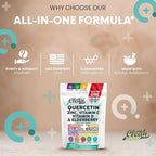 Q Defend Quercetin Supplement with Zinc Vitamin C Vitamin D Elderberry Turmeric Black Pepper Garlic Ginger Sea Moss Lysine Stinging Nettle Reishi Mushroom Immune Support 120 Capsules by Clean Nutra