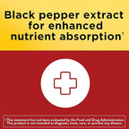 Nature Made CoQ10 100mg with Black Pepper Extract for Enhanced Nutrient Absorption, Dietary CoQ10 Supplement for Heart Health Support, 30 Softgels, 30 Day Supply