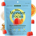Plant People WonderFocus Mushroom Gummies with Lion’s Mane & Cordyceps - Nootropic Brain Supplement Boosts Memory, Focus, Energy & Mood in Adults | No Sugar, 100% Vegan, Citrus Flavor, 60 Count