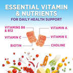 Multivitamin Gummies for Adults - Complete Multivitamin Gummy for Women & Men - Essential Vitamins & Minerals with Vitamins A, C, D, E, & High Potency B12 - Vegetarian Gummy Multivitamins - 60 Gummies