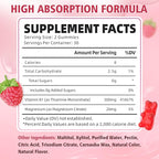 Vitamin B1 Gummies 500mg for Adults & Kids, Thiamine B1 Supplement with Magnesium, Vitamin B1 Supplement for Nervous System Supports & Boost Energy, Raspberry Flavor, 60 Count