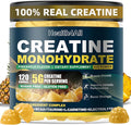 Health4All Creatine Monohydrate Gummies 5g for Men & Women, Creatine Gummy for Strength Energy & Muscle Growth Support Pre-Workout Supplement - Pineapple 120 Gummy