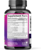Gentle Liver Cleanse Detox & Repair Formula - Advanced Liver Support Supplement with Silymarin Milk Thistle, Dandelion Root, Artichoke Extract, Turmeric, Choline, & Beetroot - 240 Veggie Capsules