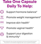 Daily Nouri Hormone Balance Probiotics for Women | Hormone Balance for Women | PMS, Hormonal Acne, & Bloating Support | 7 Clinically Studied Strains + Omega | 30-Day Supply