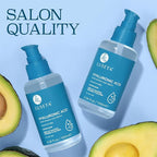 Luseta Hyaluronic Acid Moisturizing Hair Serum for Dry and Damaged Hair, Hair Oil Serum for Women Infused with Avocado Argan Oil and Shea Butter 3.38oz