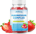 Magnesium Complex Gummies 1000mg | 12-in-1 Magnesium Complex Supplement with Glycinate, Citrate, Malate & Taurate Supports Muscle Function, Bone Health, Rest & Relaxation – Strawberry Flavor, 60 Count