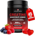 Loveable Bites Creatine Monohydrate Gummies – 5000mg Creatine Gummies for Men & Women | Supports Muscle Strength, Endurance, Energy & Recovery | Sugar-Free, Vegan, Mixed Berry Flavor, 180 Count