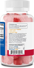 Nutricost Melatonin 10mg, 180 Gummies, Strawberry Flavored - Gluten Free, Non-GMO, No Corn Syrup