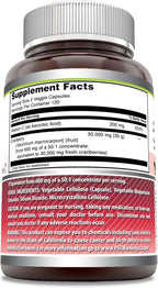 Amazing Formulas Cranberry Concentrate 30,000 mg with Vitamin C Supplement | Veggie Capsules | Super Strength | Non-GMO | Gluten Free | Made in USA (1 Pack, 240 Count)