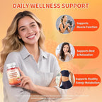 Potassium Magnesium Gummies – High Absorption Magnesium Glycinate – Magnesium Potassium Supplement Gummies with Vitamin B6, D3, B12 for Muscle Support, Sugar-Free Strawberry Flavor, 60 Count