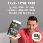 Sunwarrior Organic Plant Based Protein Powder | Vegan Organic Protein Powder with BCAA Amino Acids Plus Recovery Minerals & Botanicals | Non-GMO Soy Dairy & Gluten Free (Chocolate, 20 Servings)