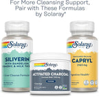 SOLARAY Yeast Cleanse, Antioxidant Support with Caprylic Acid, PAU d'Arco, Licorice Root Extract and Grapefruit Seed Extract, 60-Day Guarantee, 60-Day Guarantee, 60 Servings, 360 VegCaps