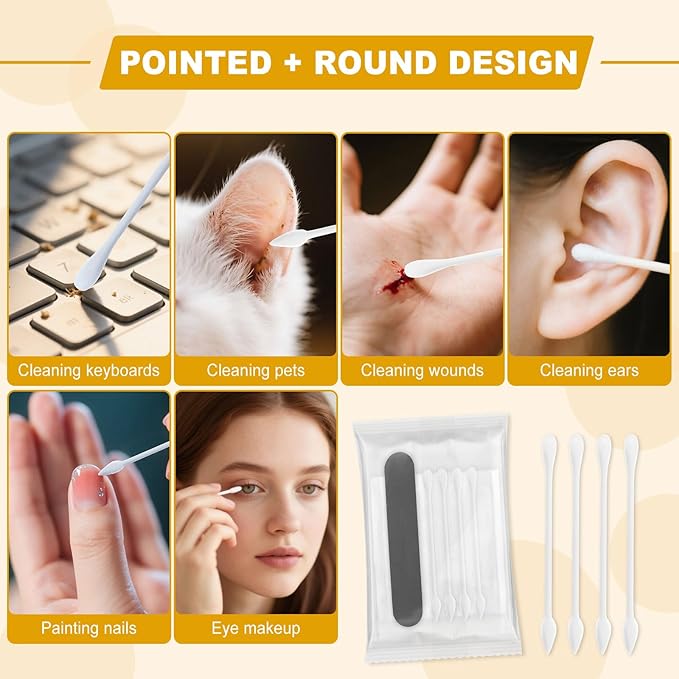 Hotel Vanity Kit Individually Wrapped Bulk Travel Cleaning Kit for Hotels Disposable Travel Size Hotel Hospitality Supplies Hygiene Kits for Homeless in Bulk Square Cotton (50)