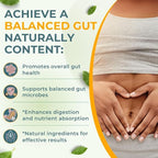Vital Gut Health 4in1 Formula with Apple Cider Vinegar, Prebiotics & Probiotics, Digestive Enzymes for Strong Immunity Support and Complete Gut and Digestion Support- 30 Days Supply