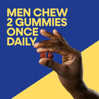Nature’s Way Alive! Men’s Multivitamin Gummies, Daily Gummy Vitamin for Men, Supports Cellular Energy Metabolism, Immune Health, Muscle Function*, With Vitamins A, C, D3, Zinc, Vegetarian, 150 Count