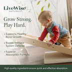 Live Wise Naturals Vitamin D3 K2 Drops for Babies - Concentrated Formulation, 225 Servings at 400 IU, 5 MCG (MK-7), Micro-Dose Dropper, Gentle Daily Supplementation, Early Development & Precise Dosing