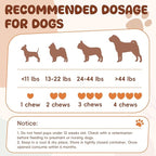 Glucosamine for Dogs Hip and Joint Supplement 200 PCS Glucosamine Chondroitin MSM for Dogs Hip & Joint Pain Relief Mobility Support for All Small Medium Large Breeds Chicken Flavor