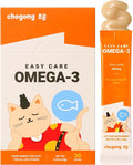 Cat Omega 3 Supplement – Lickable with EPA & DHA for Skin and Coat, Immune & Joint Support – Daily for Cats, Salmon Flavor, 30 Tubes