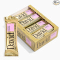 David High Protein Bars - 0g of Sugar, Low Carb, Gluten Free - 28g of Protein, 150 Calories - On-The-Go Snack - Cake Batter Flavor, Pack of 12