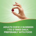 Nature’s Way Organic Apple Cider Vinegar Gummies, 500 mg Organic Apple Cider Vinegar per 2-Gummy Serving, Apple Flavored, 60 Gummies (Packaging May Vary)