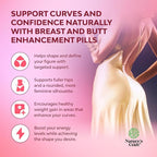 G-Curve Butt and Breast Growth Capsules - Horny Goat Weed, Muira Puama & Maca Root for Butt Growth Support - Advanced Herbal Formula - Supports Bigger Butt & Bigger Breast - Easy to Swallow - 30 Count