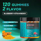 Creatine Monohydrate Gummies with Turmeric for Men and Women Creatine with Taurine Electrolyte for Strength Energy&Muscle Support Pre-Workout Gummies Sugar Free 120pcs