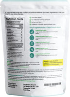 TOZZY Organic Vegan Protein Powder, Vanilla | 35 Servings | 20g Plant-Based Pea Protein | 5 Simple Ingredients | 0g Sugar | Keto | Gluten- & Dairy-Free (2.25 lb)