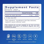 Pure Encapsulations Copper Glycinate 60's - 2 mg Copper Supplement, Supports Red Blood Cell Formation* - Aids Energy Metabolism - Non-GMO & Vegan - 60 Capsules