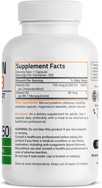 Bronson Vitamin K2 (MK7) with D3 Supplement Non-GMO Formula 5000 IU Vitamin D3 & 90 mcg K2 MK-7 Easy to Swallow D & K Complex, 250 Capsules