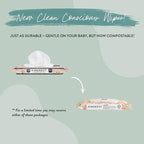 The Honest Company Hypoallergenic Multi-Use Baby Wipes for Sensitive Baby Skin, Terrazzo, 36 Count