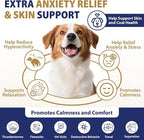 Hip and Joint Supplement for Dogs 200 Dog Calming Chews with Glucosamine, Chondroitin, Msm, Omega3, Melatonin for Senior Dogs Anxiety Pain Relief Anti Inflammatory Small/Medium/Large Dog -Chicken